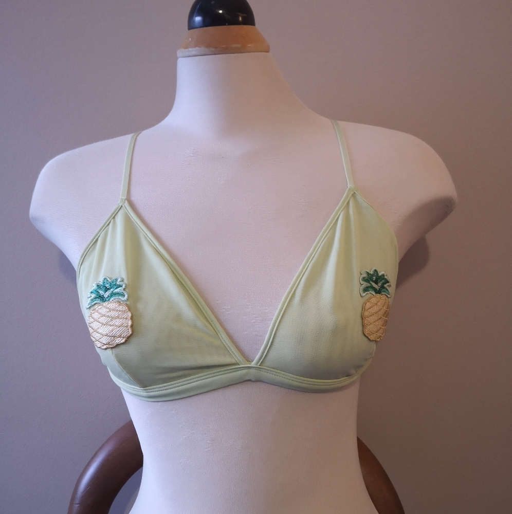 Harlow applique bralette
